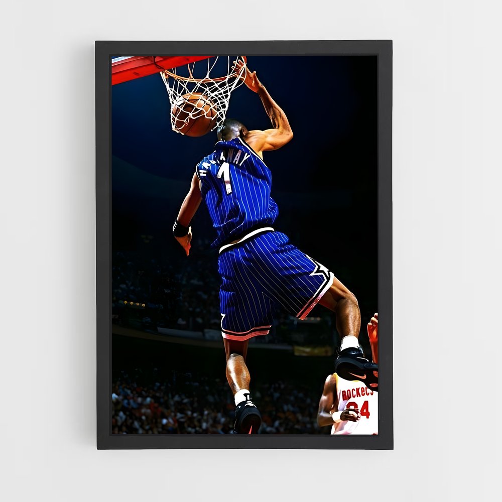 Poster Penny hardaway – affiche Basketball (vue 2)